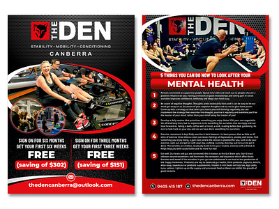 Fitness Center Flyer