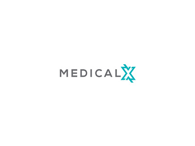 Medical X branding design esolzlogodesign health icon illustration logo medical minimalistic vector wellness x