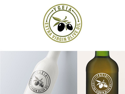 Ygeia branding design emblem esolzlogodesign extra icon illustration logo minimalistic oil olive vector virgin ygeia