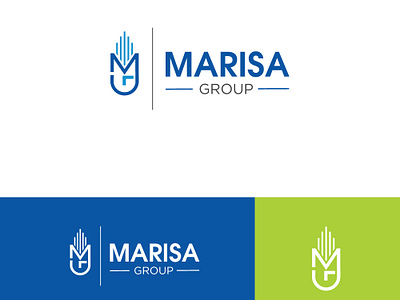 Marisa Group design emblem esolzlogodesign group logo marisa typography vector