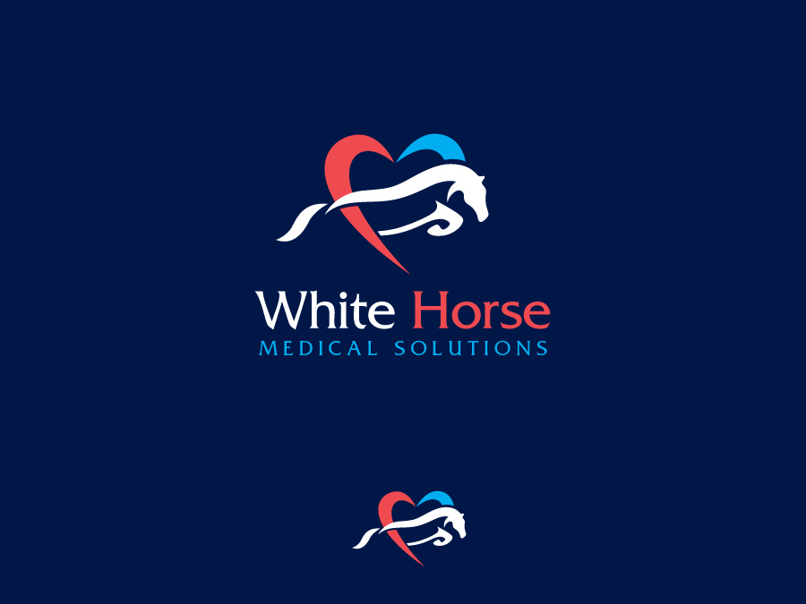 White Horse Medical Solutions by Himadri Mukherjee for ESolz on Dribbble