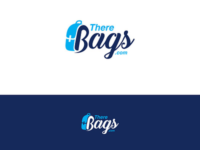 Therebags.Com backpack bags design esolzlogodesign icon logo luggage there travel trolley typography vector