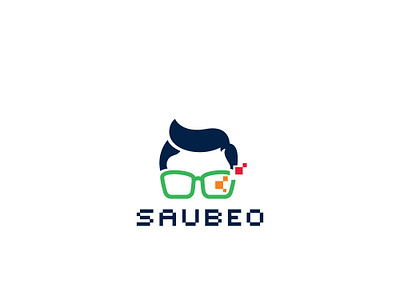 Saubeo data data analysis design esolzlogodesign face icon illustration logo nerd saubeo specs spectacles technology vector