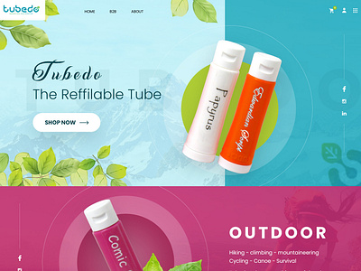 Tubedo creative design esolzlogodesign illustration tubedo typography ui website design