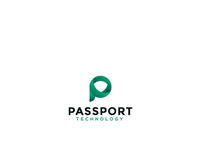 Passport Technology branding design esolzlogodesign logo passport passport technology technology typography ui