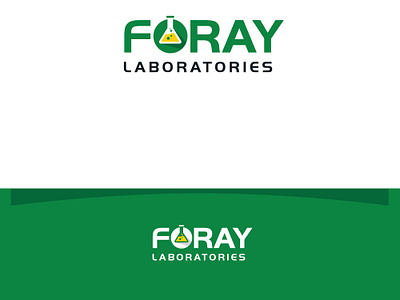 Foray Laboratories branding design esolzlogodesign foray laboratories icon illustration laboratories logo typography