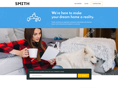 Smith business corporate design design illustration professional smith ui website design websites