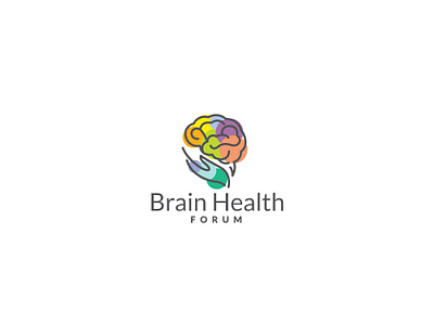 Brain Health Forum brain health forum branding design esolzlogodesign health health forum healthcare icon logo