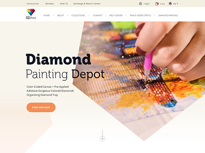 5d Artist 5d 5d artist artist corporate design design illustration typography ui web web design websites