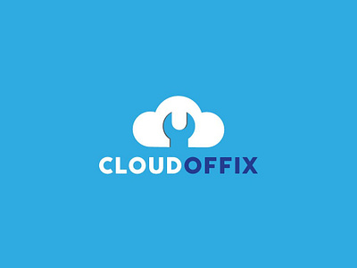 Cloud Offix branding cloud offix design esolzlogodesign icon illustration logo