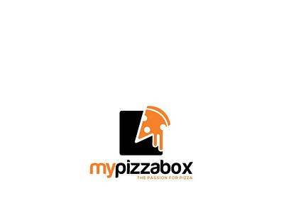 Mypizzabox branding design esolzlogodesign icon illustration logo mypizzabox pizza typography