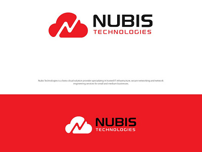 Nubis Technologies branding design esolzlogodesign icon illustration logo nubis technologies typography