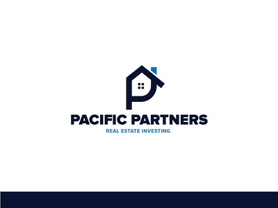 Pacific Partners branding design esolzlogodesign icon illustration logo pacific partners real estate typography