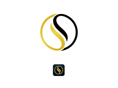 Luxury Letter S Logo branding concept design gold icon idea initial letter logo luxury s sale