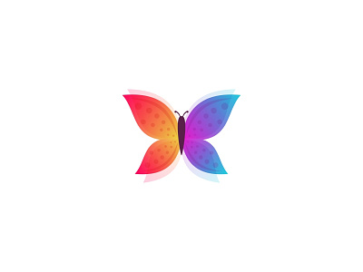 Butterfly animal beauty branding butterfly colorful design fly icon idea logo sale symbol