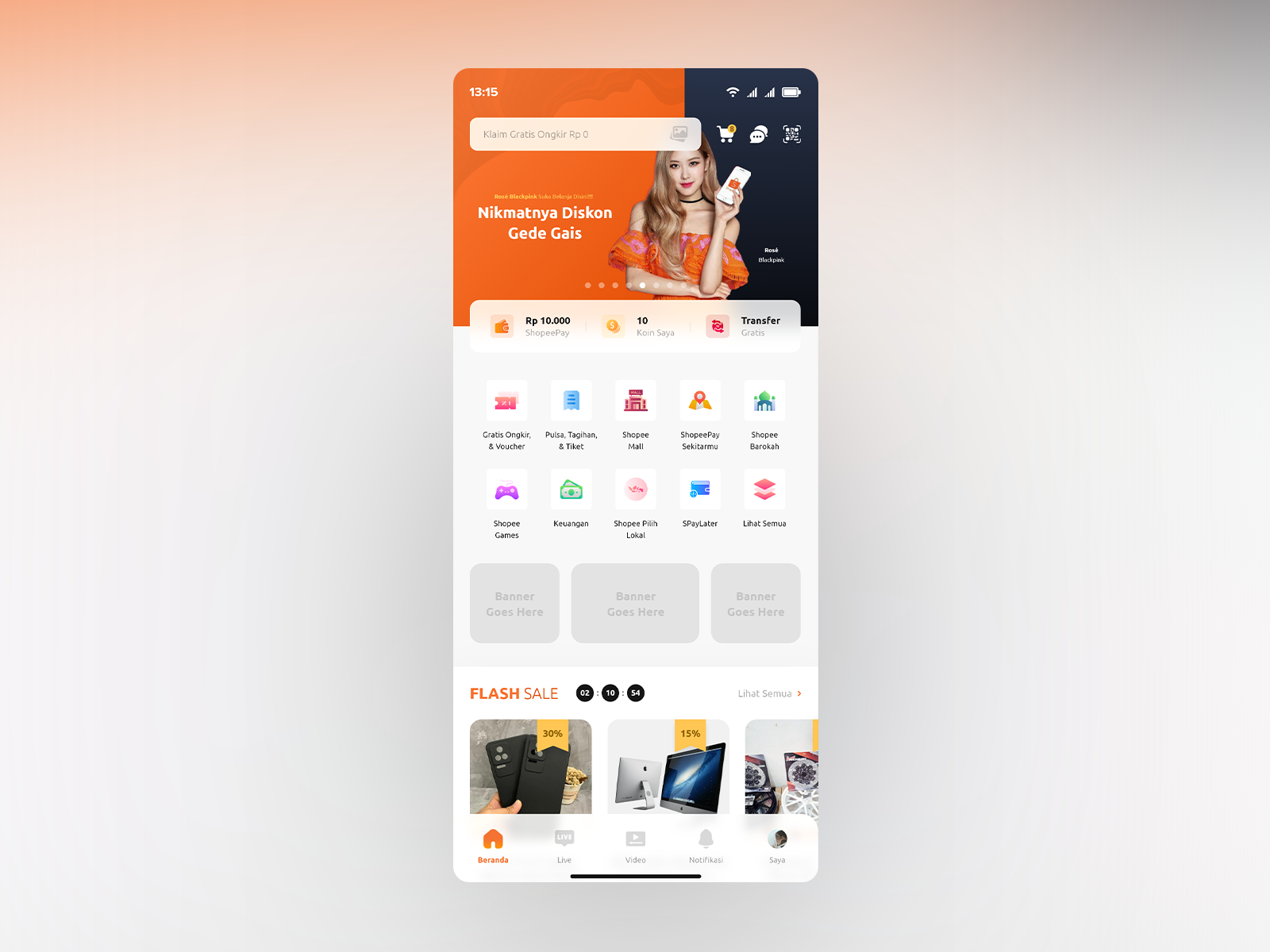 Shopee Redesign | App UI/UX by Muhammad Naufal S on Dribbble