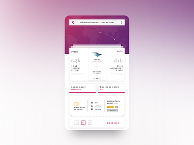 International Flight Booking | App UI/UX