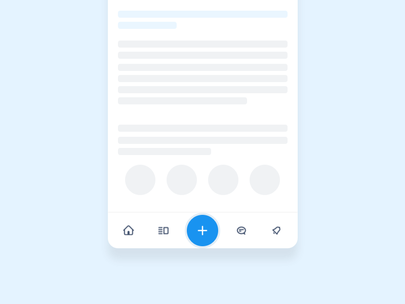 Mobile Navigation Menu Interaction Design