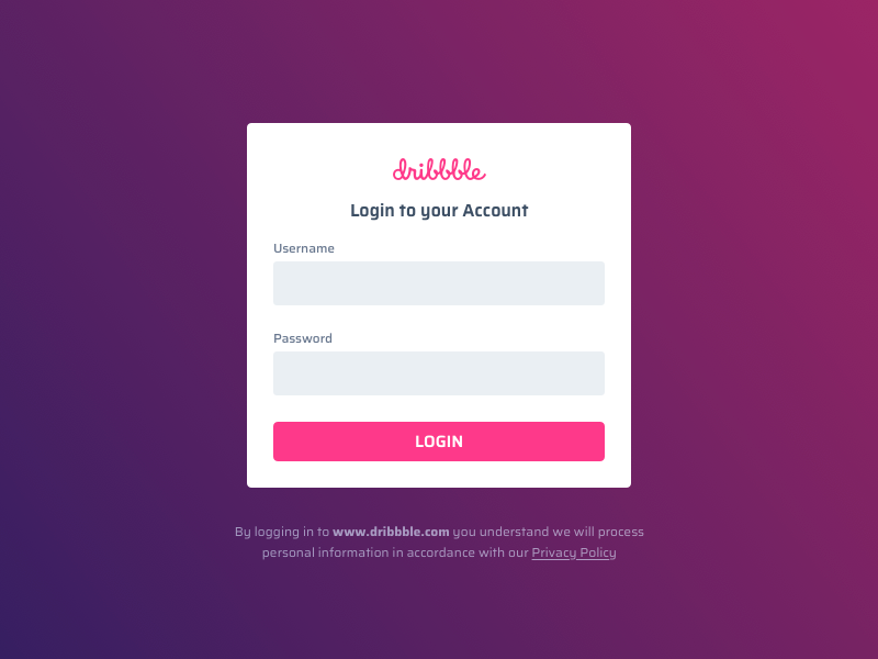 This web login. Login страница. Страница логин. Dribble!. Дриббл как зарегистрироваться.