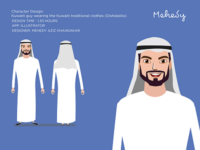 Arabian Character Animation Design