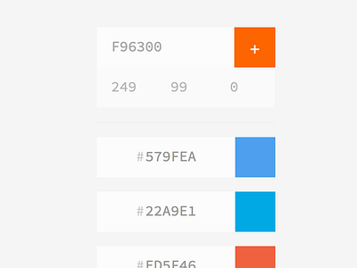 Color Saving angular colors hex rgb ui ux