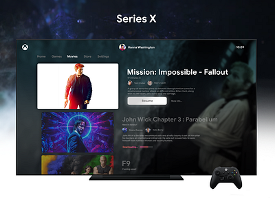 Xbox Series X Movies By Airidas Blekaitis On Dribbble