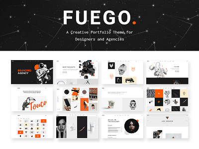 Fuego - Creative Wordpress theme creative design ui ux web design wordpress