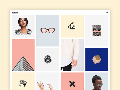 Humme - Alternating portfolio home agency blue clean colors creative design digital home homepage pink ui ux vector web web design wordpress yellow