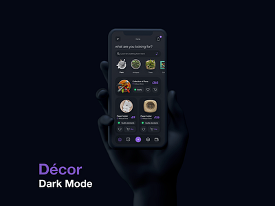 Décor Store Mobile UI Kit | Free Download | Sample download free ui ui kit uidesign uiux