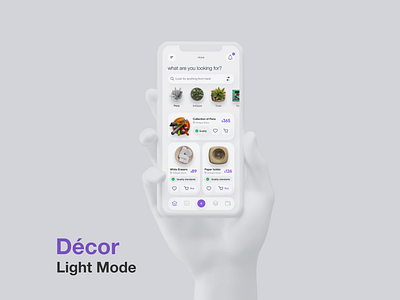 Décor Store Mobile UI Kit | Free Download | Sample download free profile store ui ui kit ui kits uidesign uiux