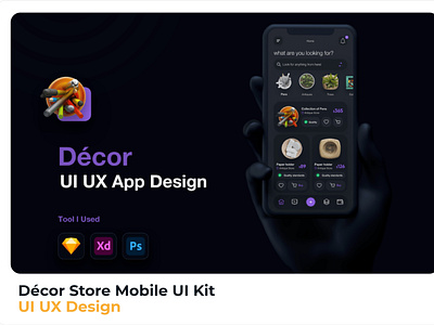 Décor Store Mobile UI Kit