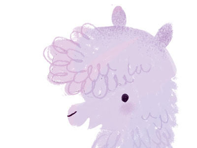 Your mama is a llama cute illustration llama