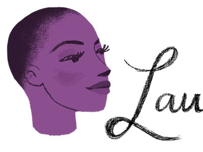 Laura Mvula handlettering laura mvula music musician portrait