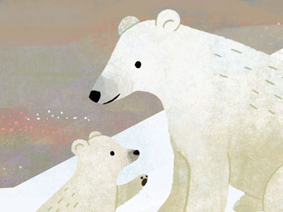 Polar Bears animals arctic childrens books cute educational illustration nature north pole polar bears