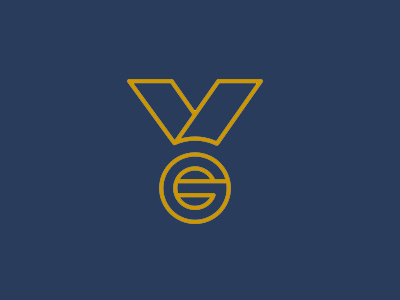 Gold Medal Auctions - Logo Design auctions blue gold logo lybech medal morten