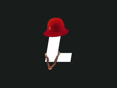 LL Cool J - Rappers As Type font franklin gothic graphic design hip hop ll cool j minimal rap rapper rappers as type type typography