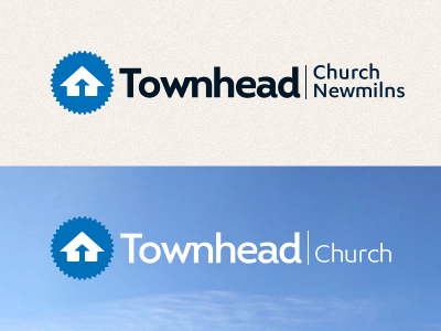 Townhead Church Logo Idea # 1 branding church design fireworks illustrator intro karbon logo logomark logotype