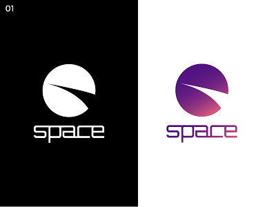 Space Logo #ThirtyLogos challenge colors logo space thirtylogos typography