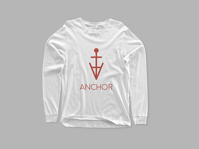 Anchor Logo #ThirtyLogos anchor clothes color icon logo shirt sleeve thirtylogos