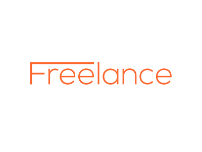 Freelance Logo #ThirtyLogos font freelance logo typeface typography