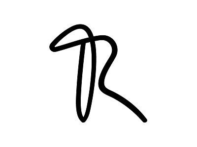 Tom Radetzki Logo #ThirtyLogos design lines logo personal signature typography