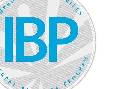 Ibp Emblem icon illustrator logo