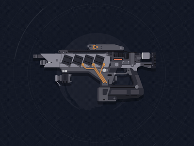 Mystery Project 7 exotic gun exotic weapon fantasy fantasy gun fantasy weapon gun vector vector gun vector weapon voop weapon