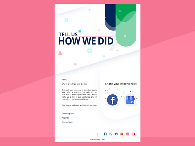 OPIMY Social Media Review Email Template