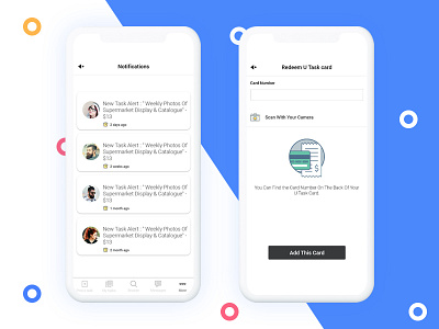 Notification & Card UI