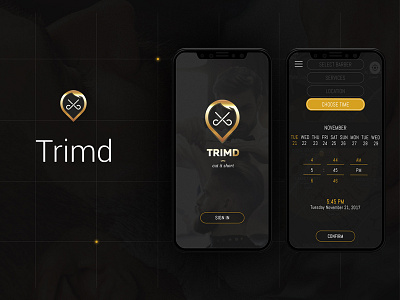 Trimd Barber's App !