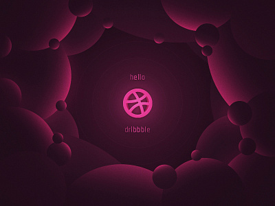 Hello dribbble! debuts first shot hello dribbble space