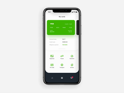 PrivatBank app redesign app app design application application ui bank banking interaction interaction animation ux