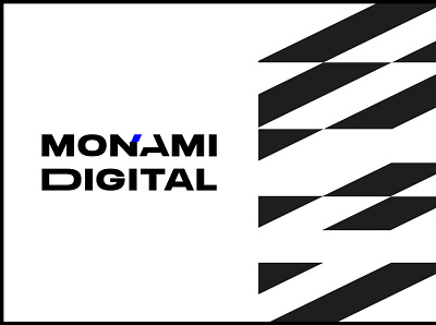 Monami Digital brand brand identity branding design flat illustration logo logo design logodesign logos typography ui vector