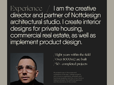 Mykhailo Temnikov architecture branding design graphic design interior typography ui web